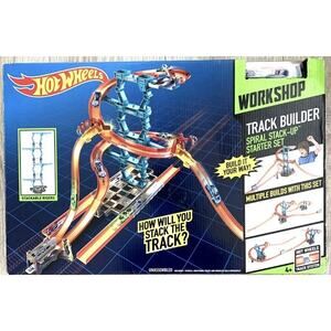 Hot Wheels Workshop Spiral Stack Up Starter Set CHX36-1100263254 Mattel Gift
